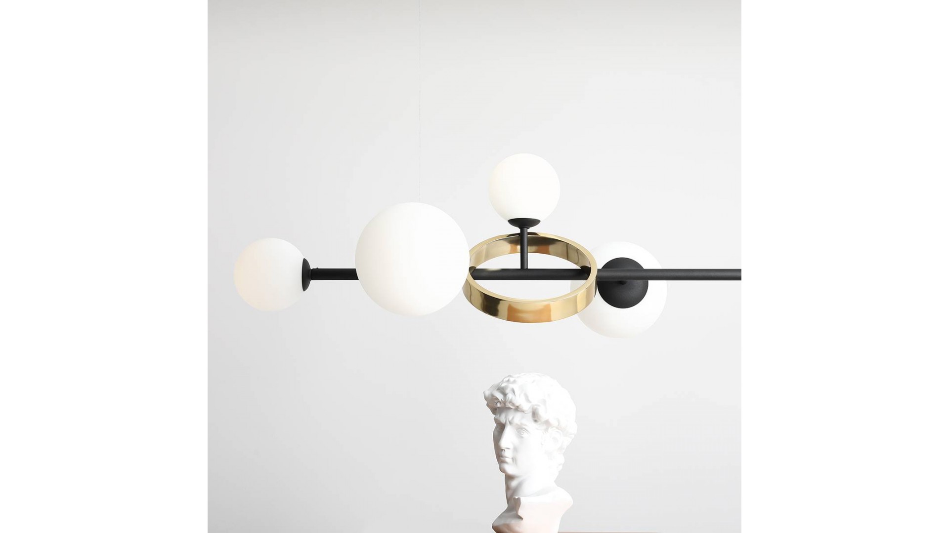LAMPA WISZĄCA DIONE 6 BLACK ALDEX 1092K1