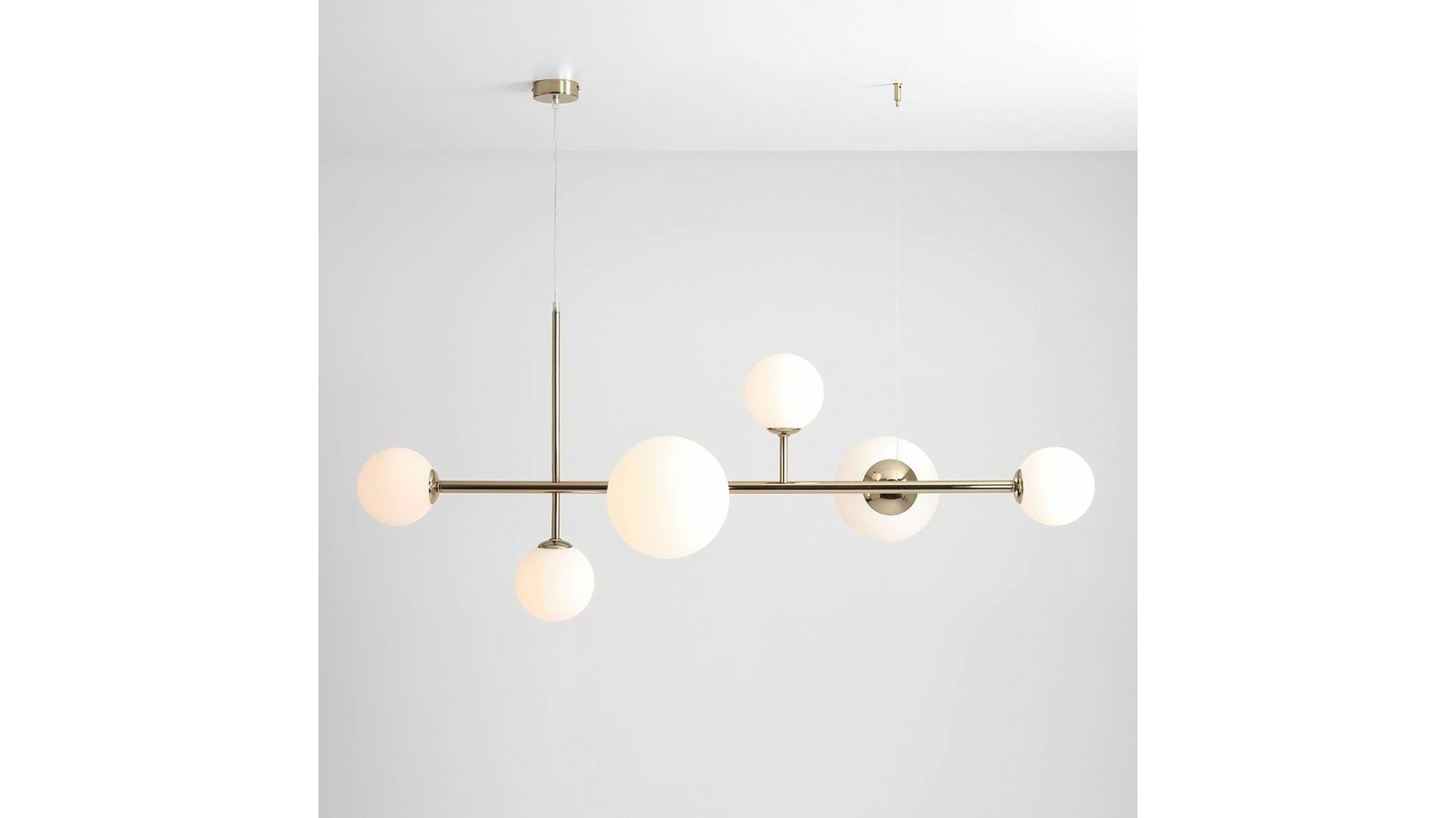 LAMPA WISZĄCA DIONE 6 GOLD ALDEX 1092K30