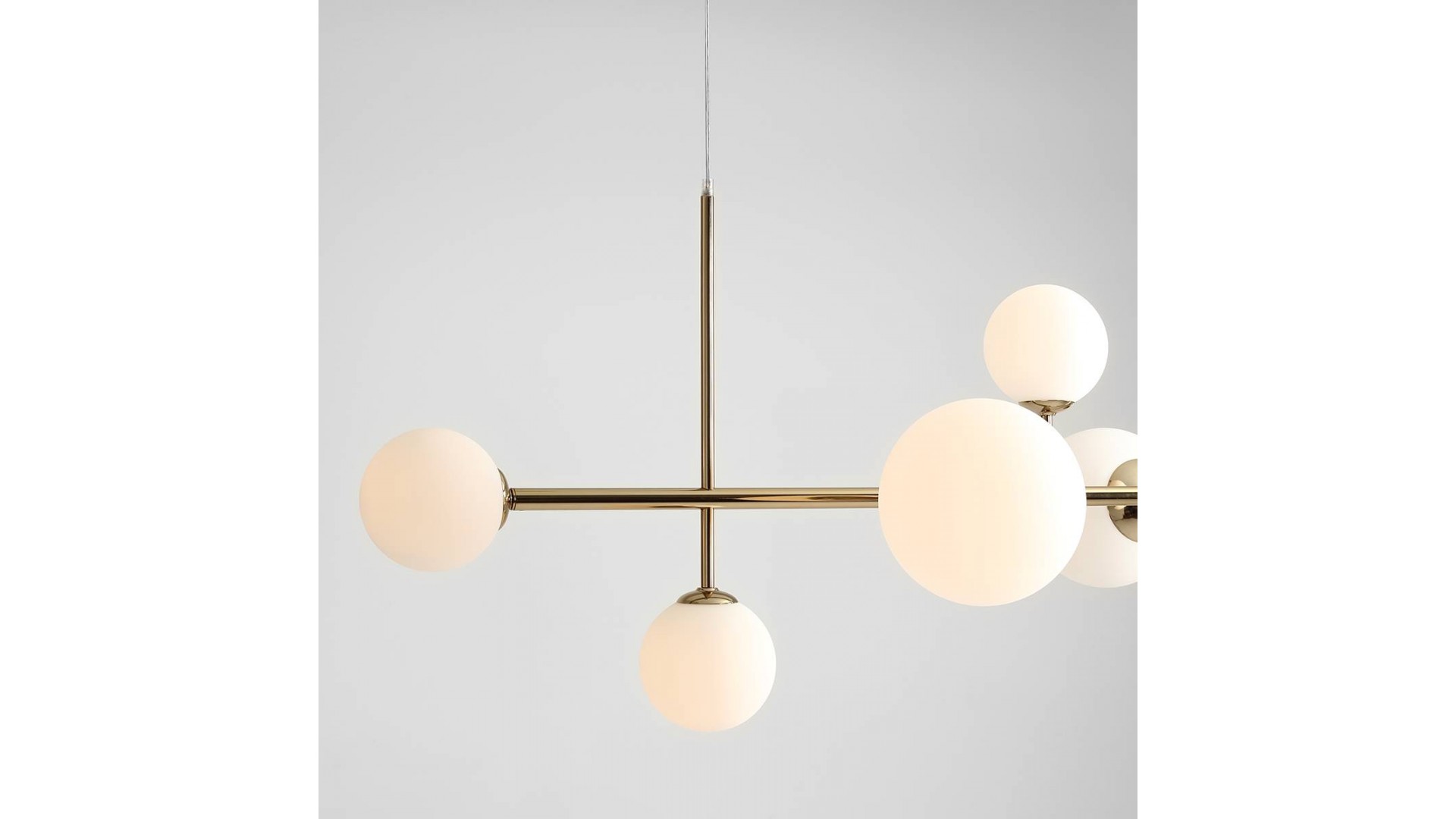 LAMPA WISZĄCA DIONE 6 GOLD ALDEX 1092K30