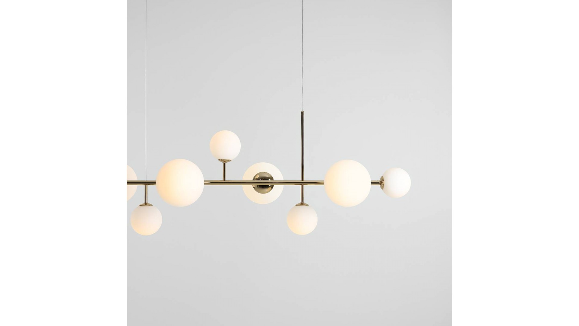 LAMPA WISZĄCA DIONE 9 GOLD ALDEX 1092N30