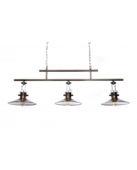 LAMPA WISZĄCA LOFT CHROMOWANA SETORRE TRIO LUMINA DECO