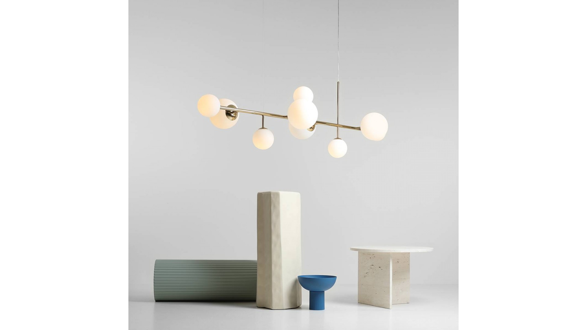 LAMPA WISZĄCA DIONE 9 GOLD ALDEX 1092N30