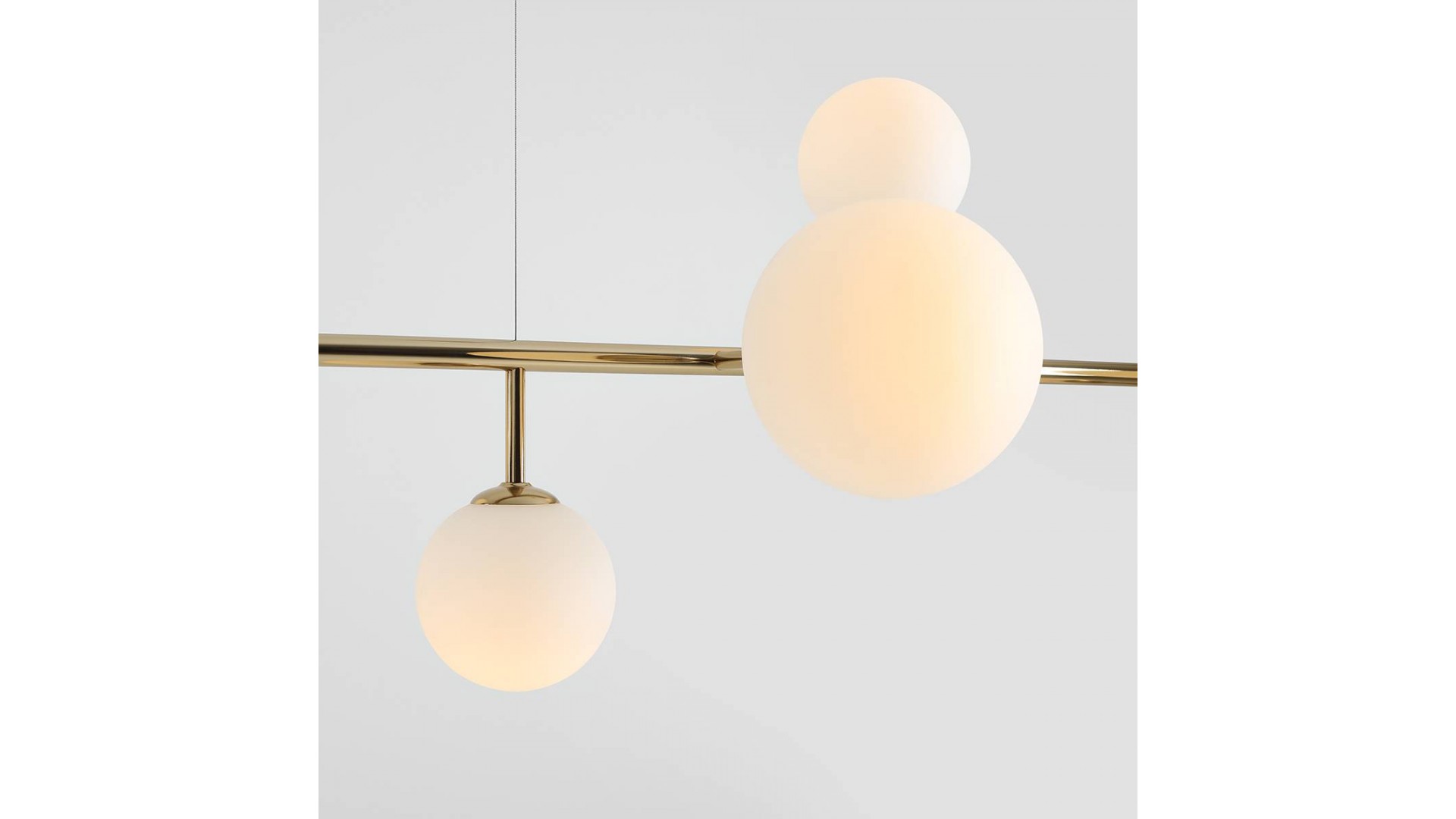 LAMPA WISZĄCA DIONE 9 GOLD ALDEX 1092N30