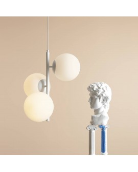 LAMPA WISZĄCA FIN 3 WHITE M ALDEX 1120E_M