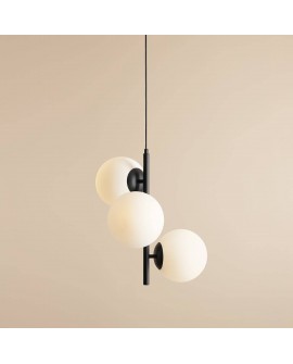 LAMPA WISZĄCA FIN 3 BLACK M ALDEX 1120E1_M