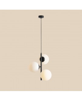 LAMPA WISZĄCA FIN 3 BLACK M ALDEX 1120E1_M