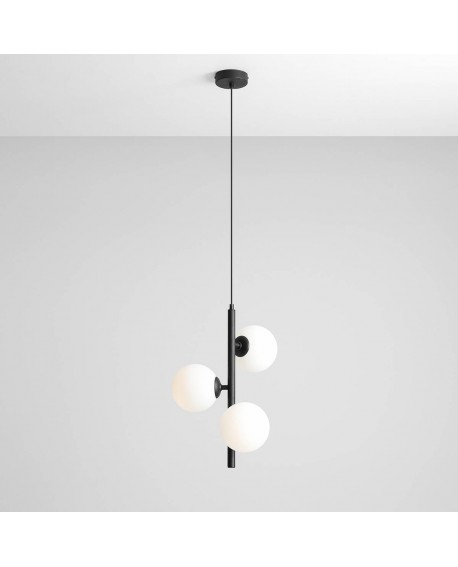 LAMPA WISZĄCA FIN 3 BLACK S ALDEX 1120E1_S