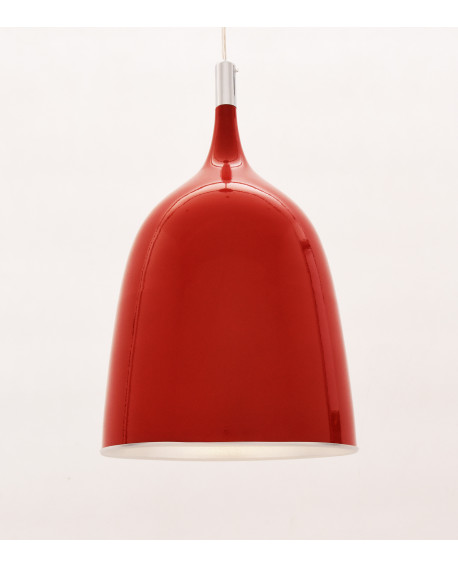 NOWOCZESNA LAMPA WISZĄCA CZERWONA BELTONE