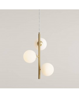 LAMPA WISZĄCA FIN 3 BRASS S ALDEX 1120E40_S