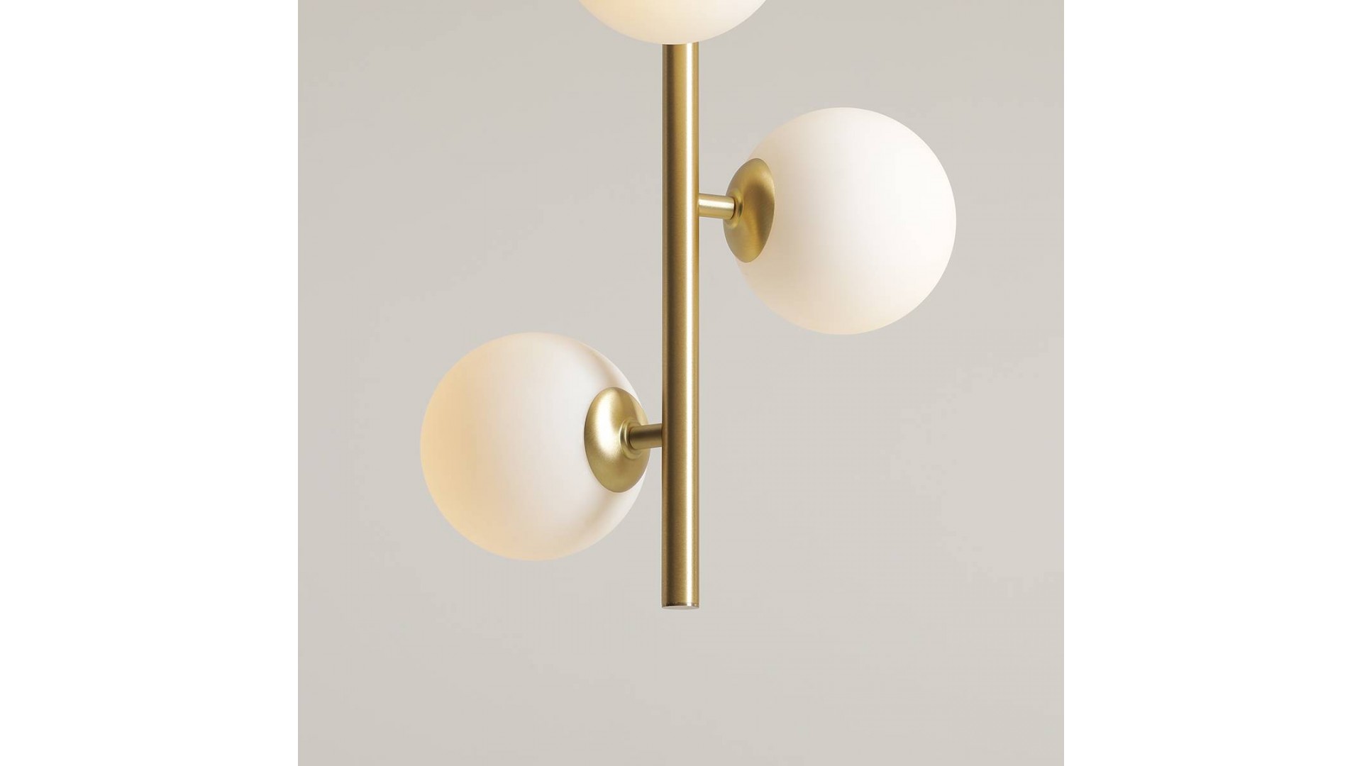 LAMPA WISZĄCA FIN 3 BRASS S ALDEX 1120E40_S
