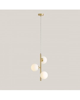 LAMPA WISZĄCA FIN 3 BRASS S ALDEX 1120E40_S