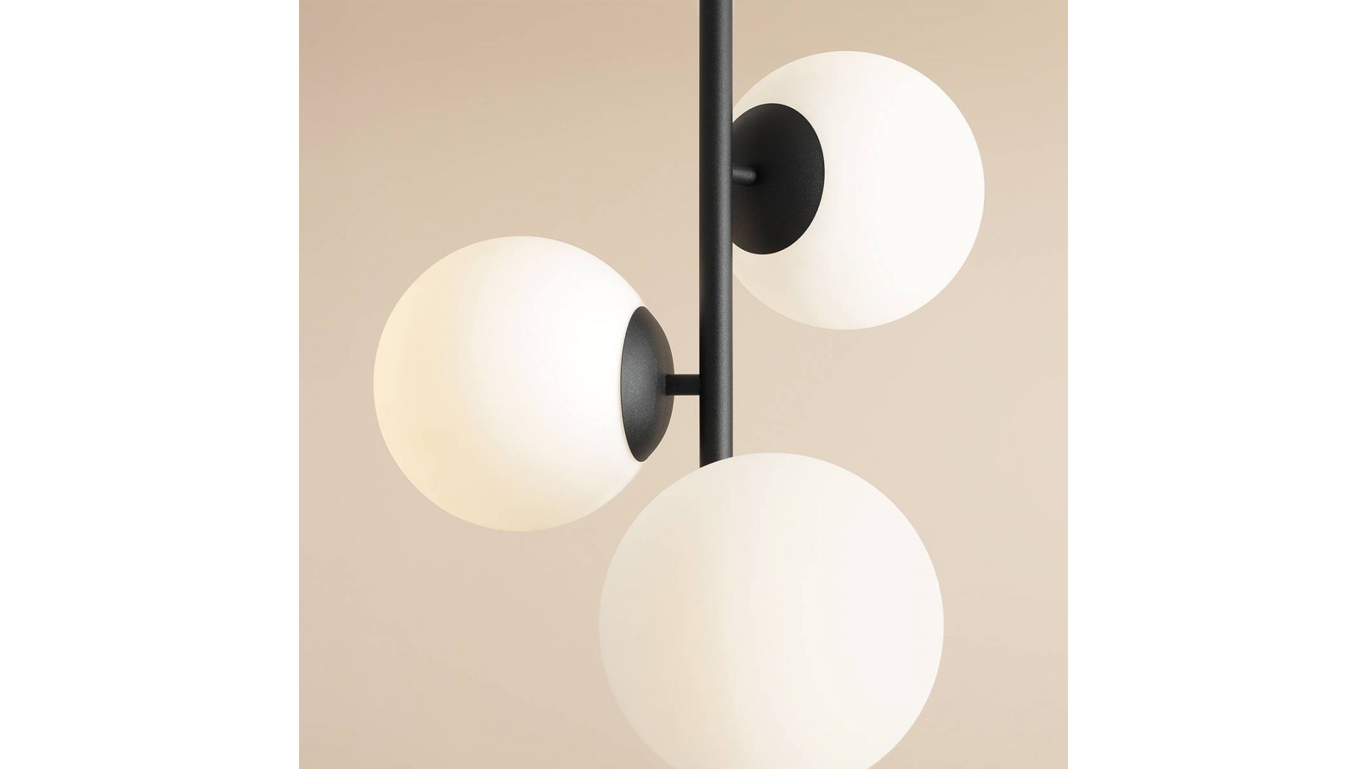 PLAFON FIN 3 BLACK M ALDEX 1120PL_E1_M