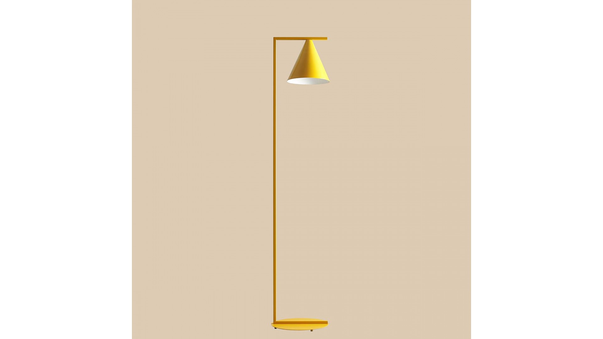 LAMPA STOJĄCA FORM MUSTARD ALDEX 1108A14