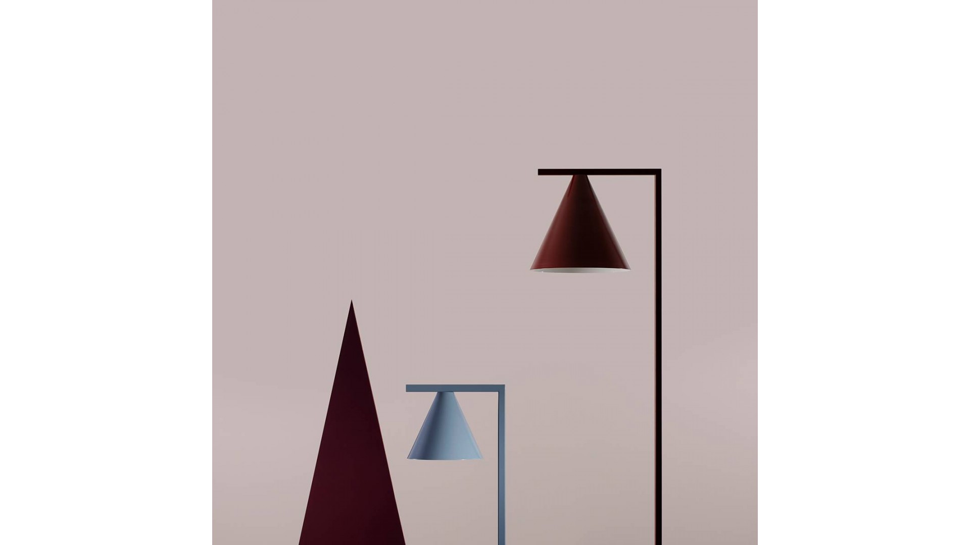 LAMPA STOJĄCA FORM DUSTY BLUE ALDEX 1108A16