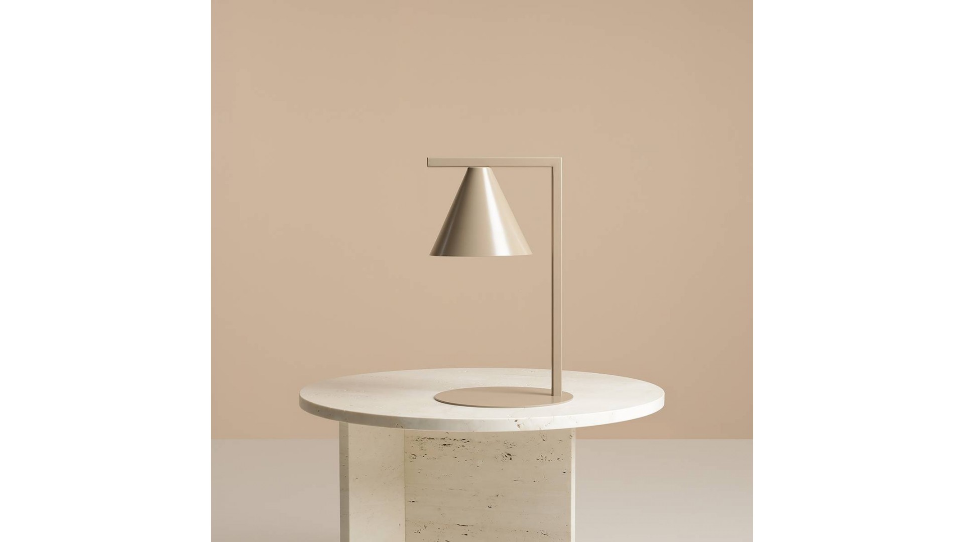 LAMPKA BIURKOWA FORM BEIGE ALDEX 1108B17