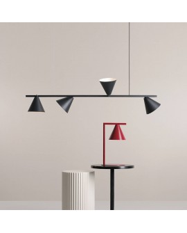 LAMPA WISZĄCA FORM 4 BLACK ALDEX 1108L1