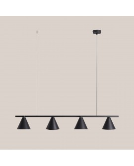 LAMPA WISZĄCA FORM 4 BLACK ALDEX 1108L1