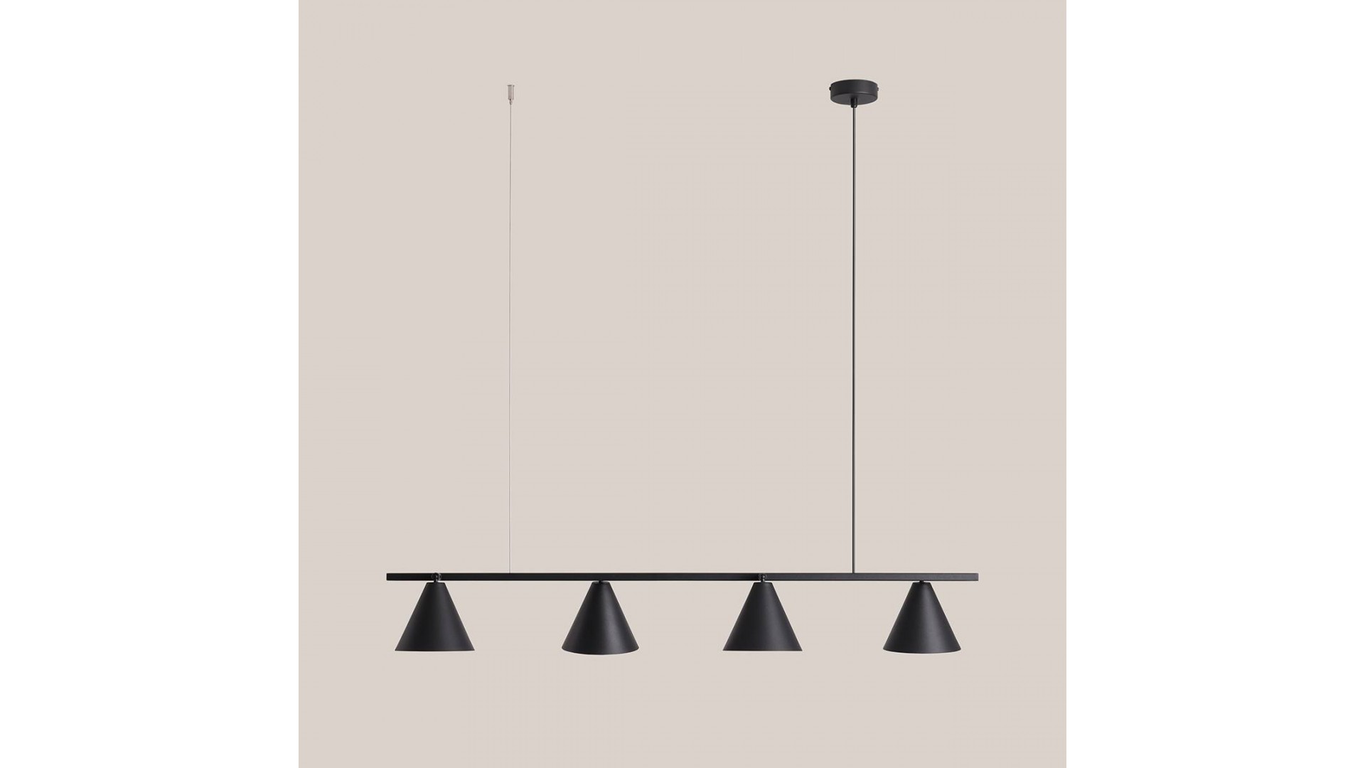LAMPA WISZĄCA FORM 4 BLACK ALDEX 1108L1