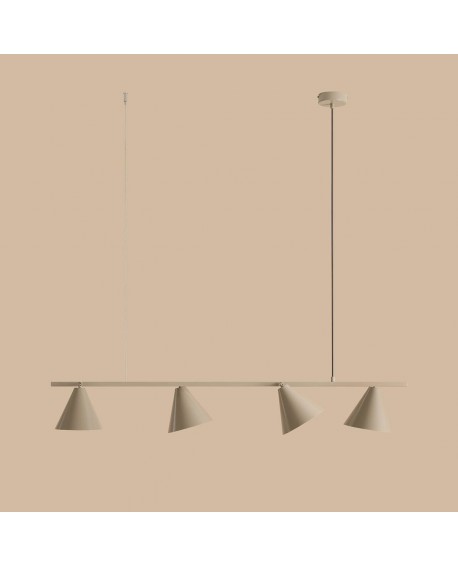 LAMPA WISZĄCA FORM 4 BEIGE ALDEX 1108L17