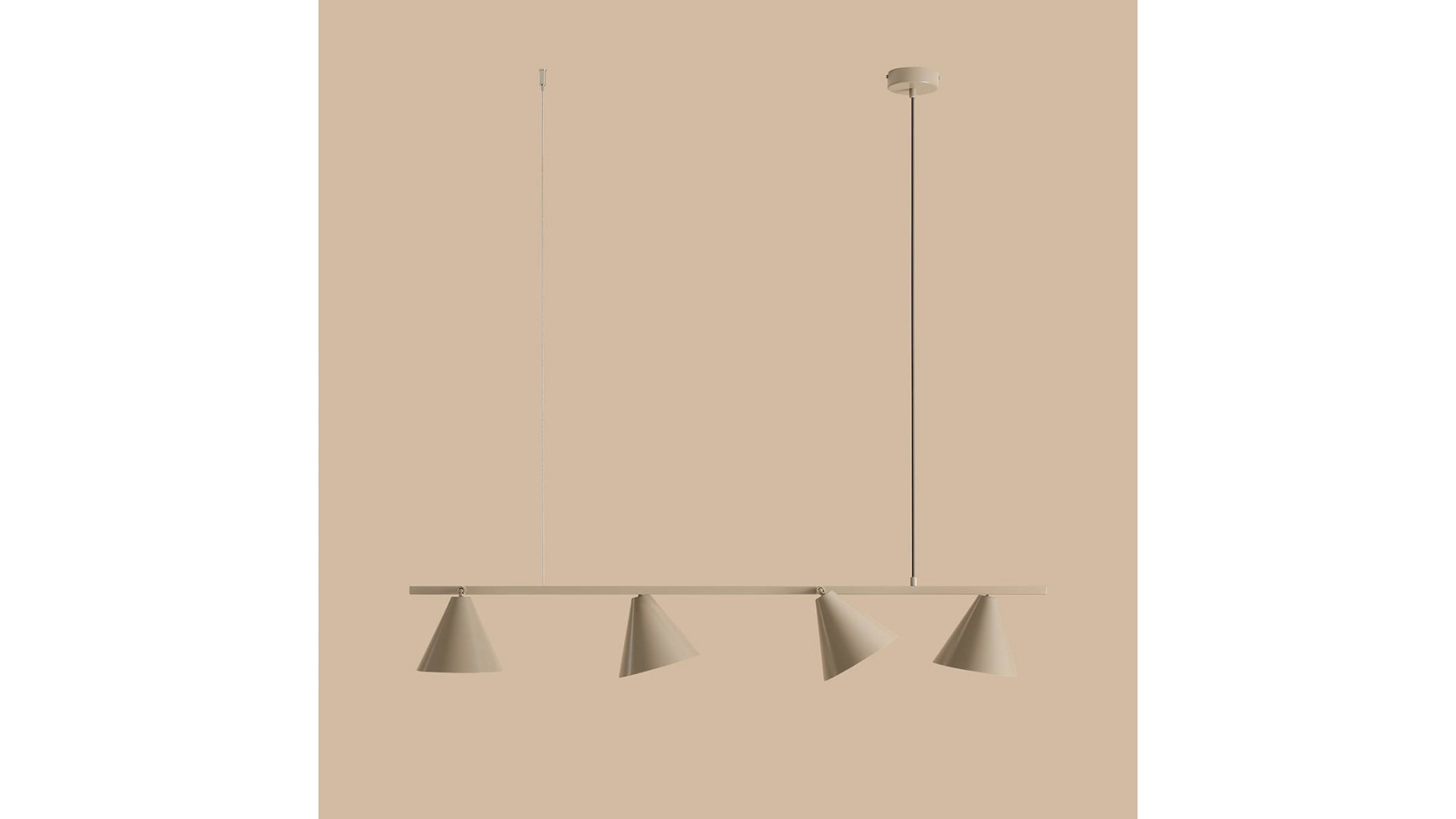 LAMPA WISZĄCA FORM 4 BEIGE ALDEX 1108L17