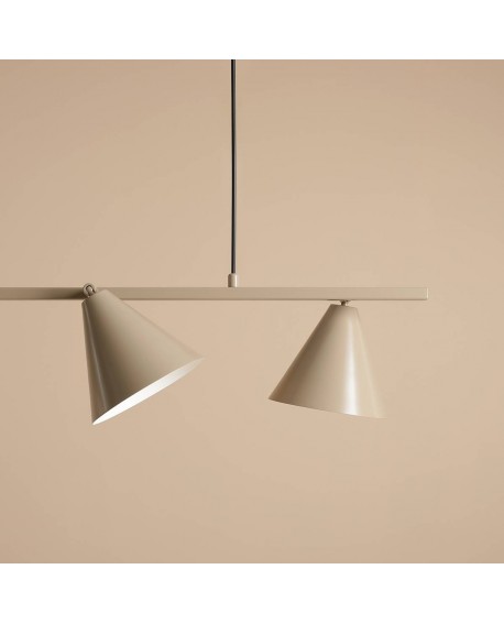 LAMPA WISZĄCA FORM 4 BEIGE ALDEX 1108L17