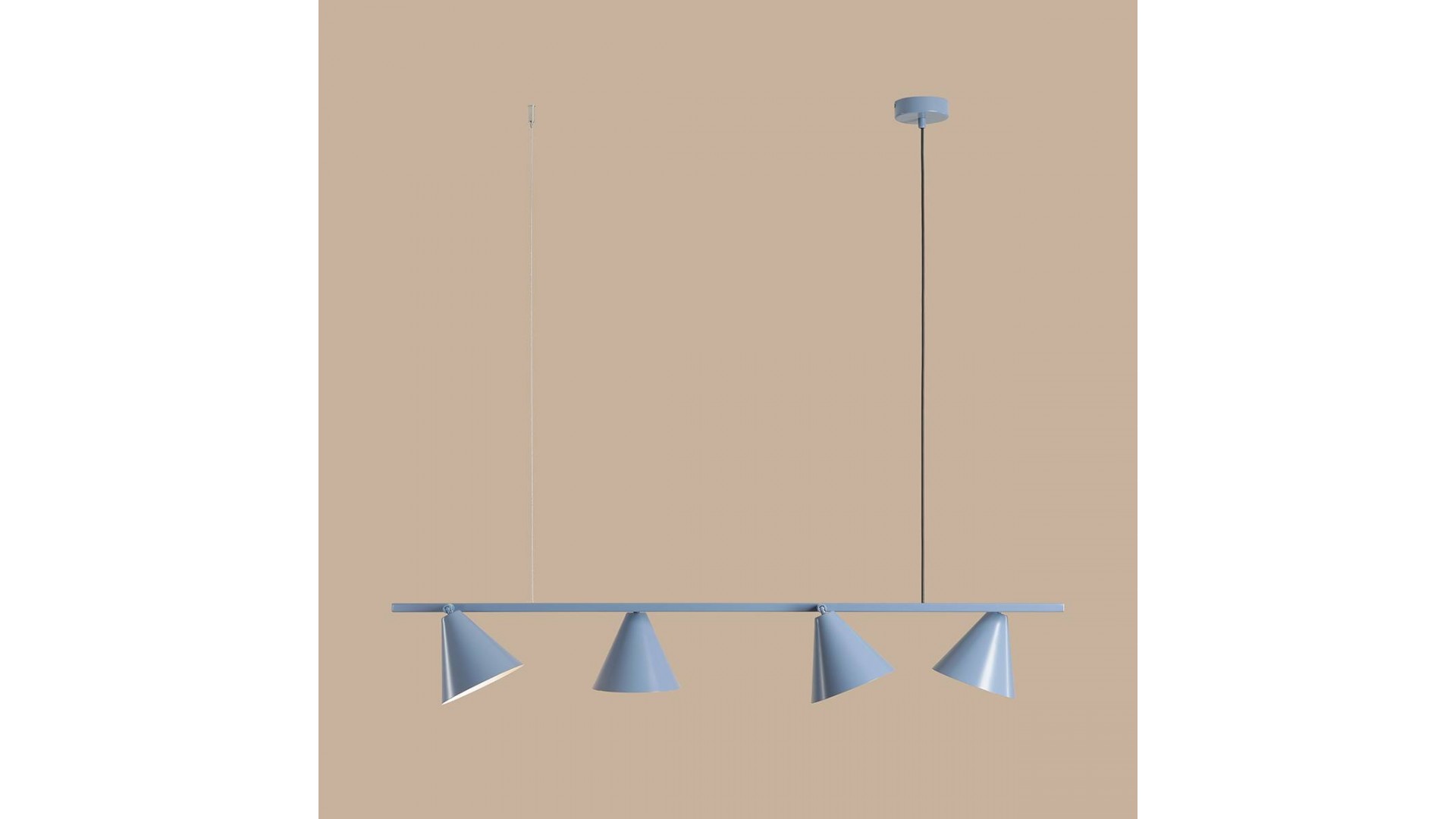 LAMPA WISZĄCA FORM 4 DUSTY BLUE ALDEX 1108L16