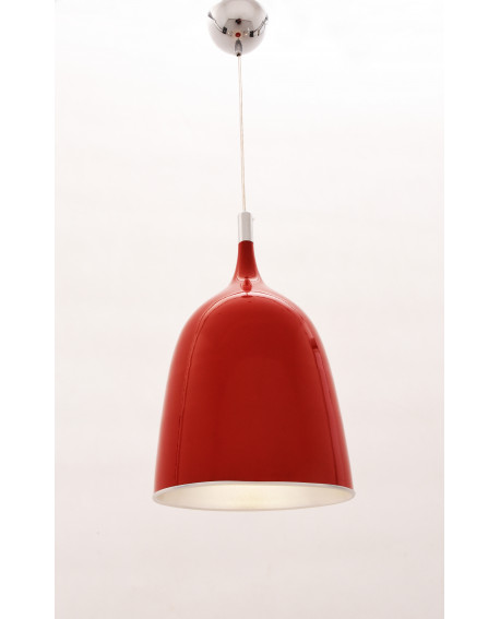 NOWOCZESNA LAMPA WISZĄCA CZERWONA BELTONE