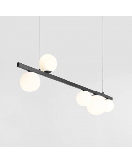 LAMPA WISZĄCA GARDA 5 BLACK ALDEX 1099F1