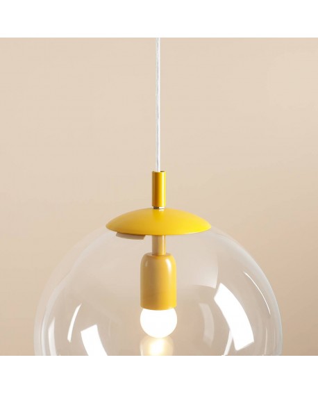 LAMPA WISZĄCA GLOBE MUSTARD ALDEX 562G14