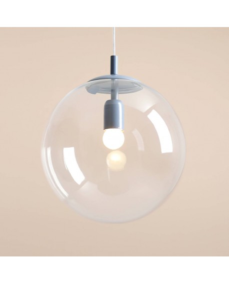 LAMPA WISZĄCA GLOBE DUSTY BLUE ALDEX 562G16