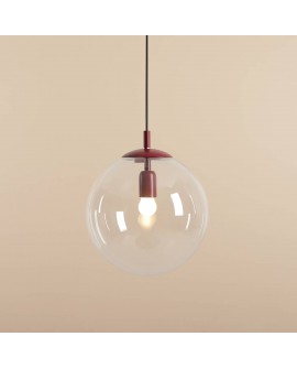 LAMPA WISZĄCA GLOBE RED WINE ALDEX 562G15