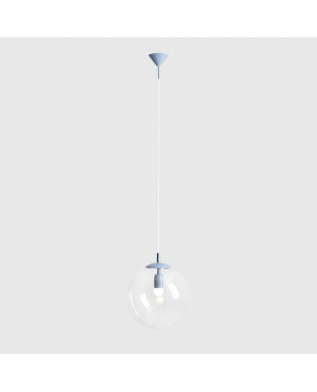 LAMPA WISZĄCA GLOBE DUSTY BLUE ALDEX 562G16