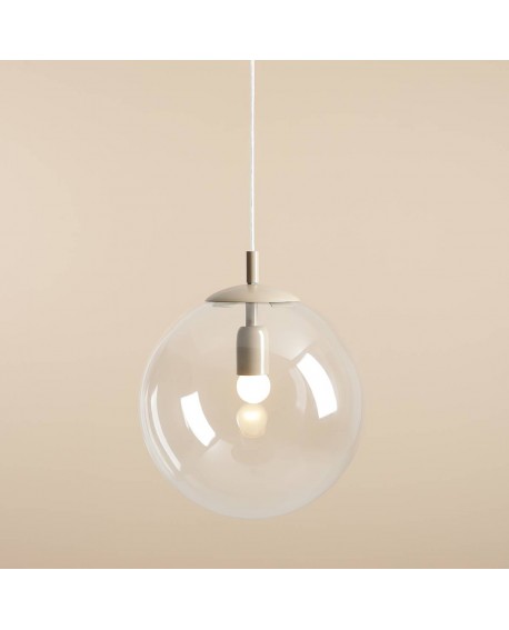 LAMPA WISZĄCA GLOBE BEIGE ALDEX 562G17