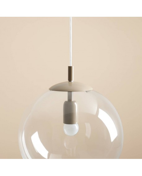 LAMPA WISZĄCA GLOBE BEIGE ALDEX 562G17