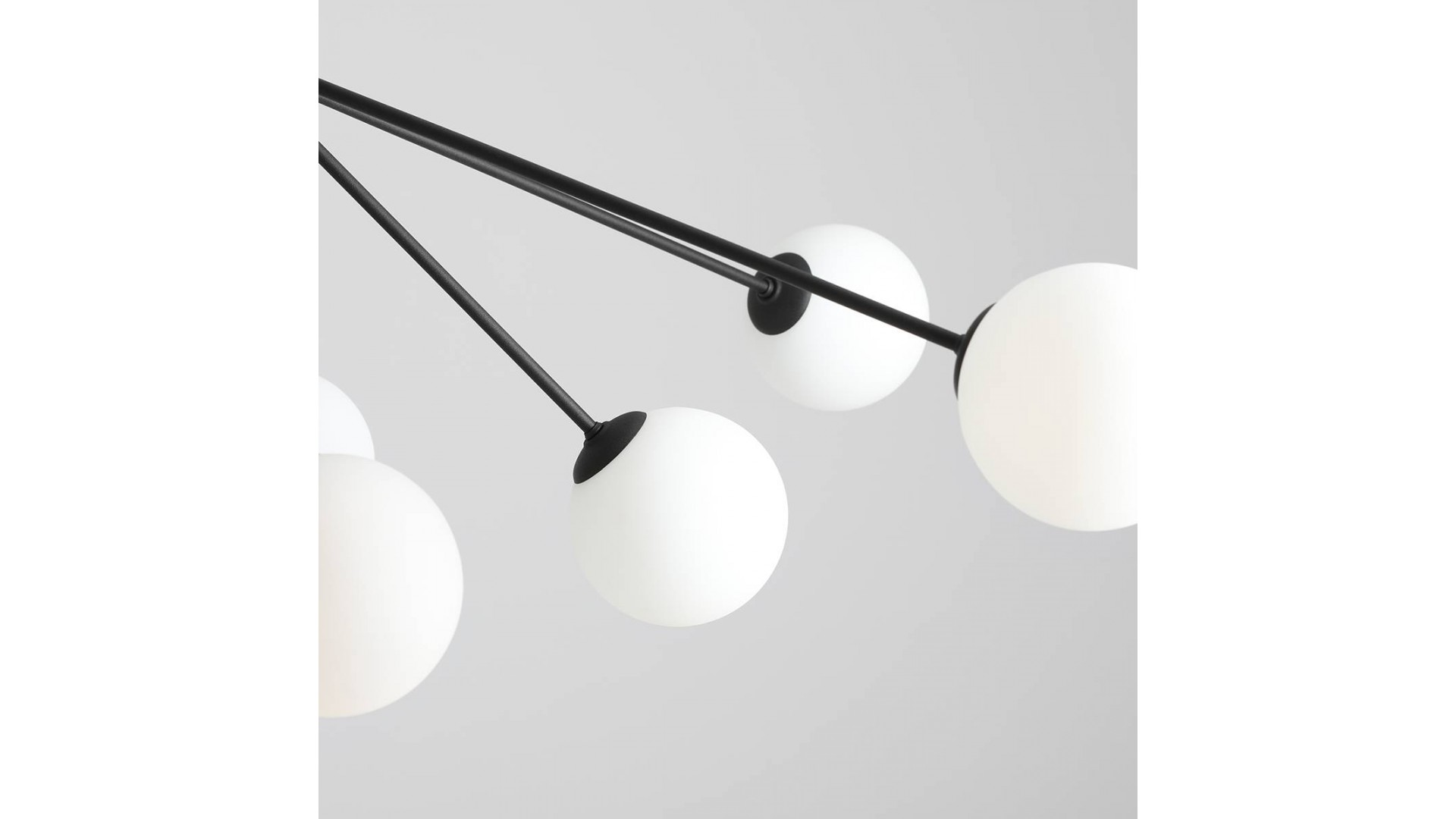LAMPA WISZĄCA HOLM 10 BLACK ALDEX 1082M1
