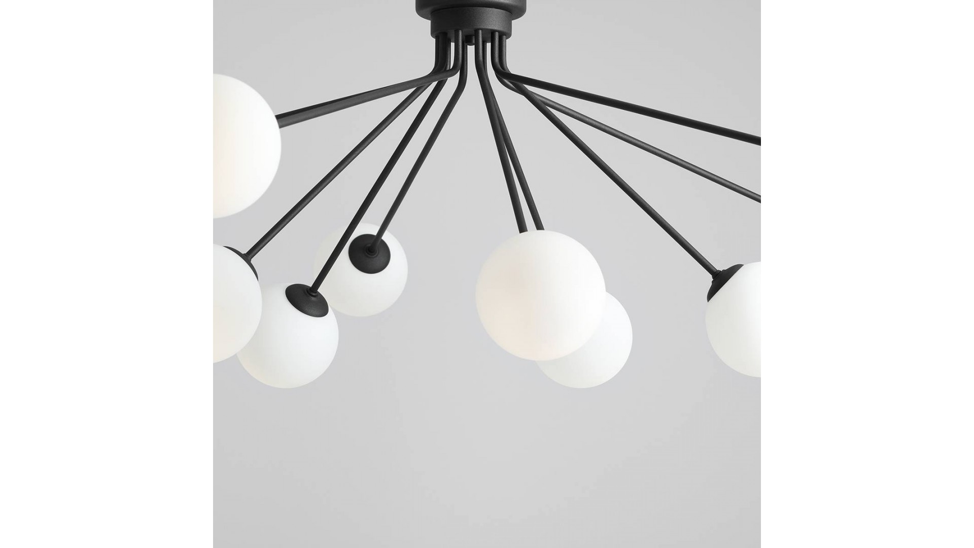 LAMPA WISZĄCA HOLM 10 BLACK ALDEX 1082M1