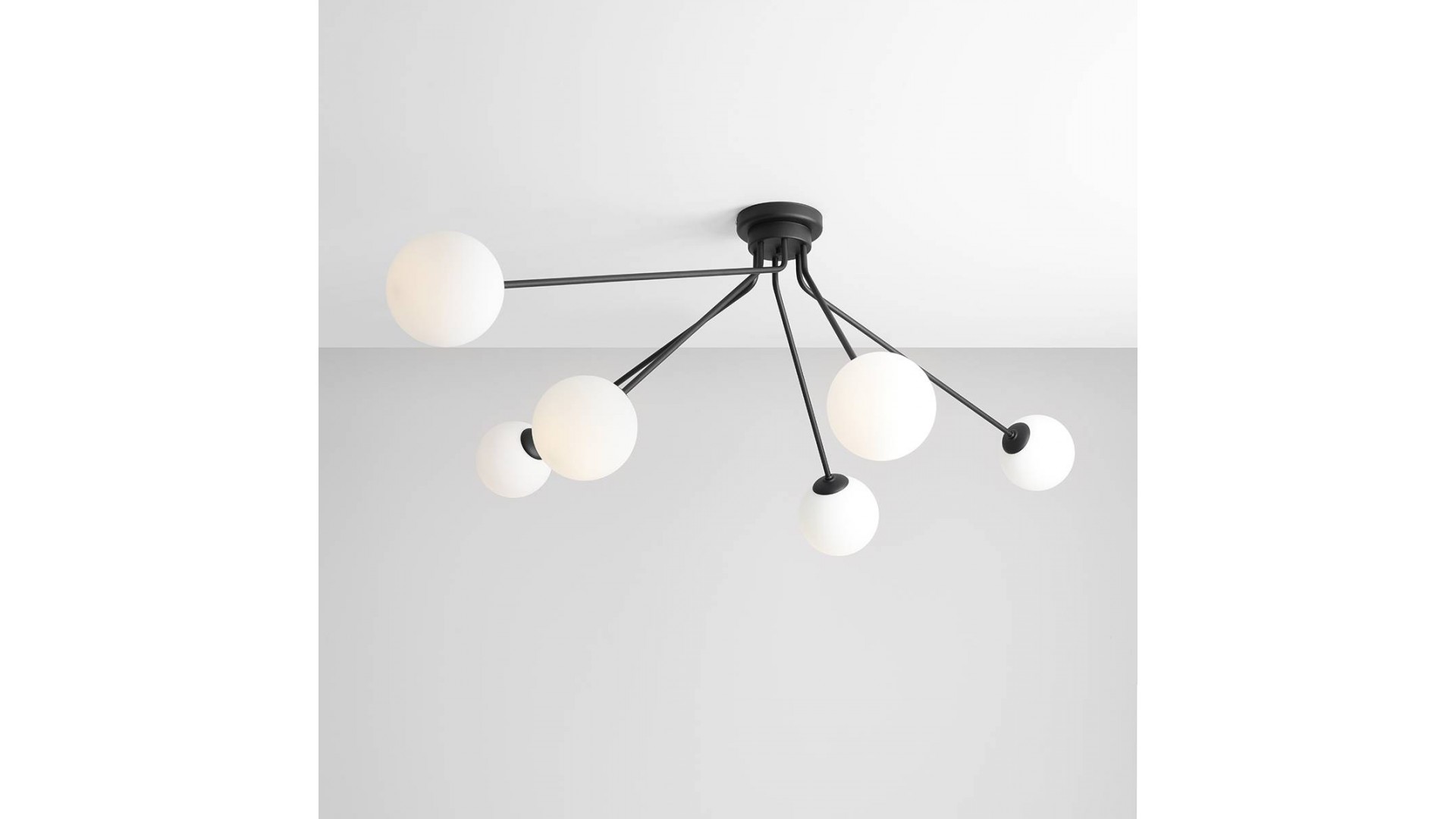 PLAFON HOLM 6 BLACK ALDEX 1082PL_K1