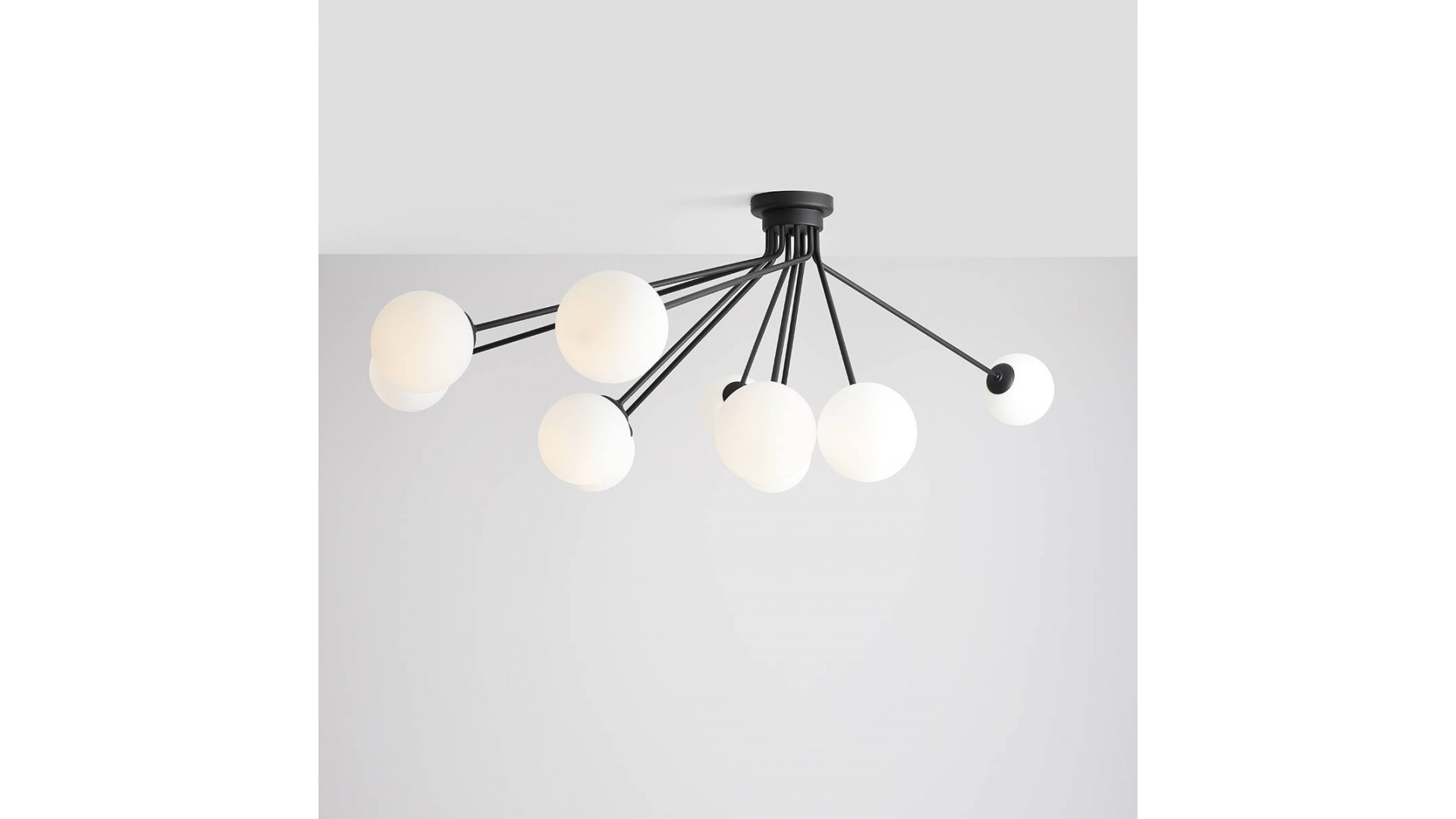 PLAFON HOLM 10 BLACK ALDEX 1082PL_M1