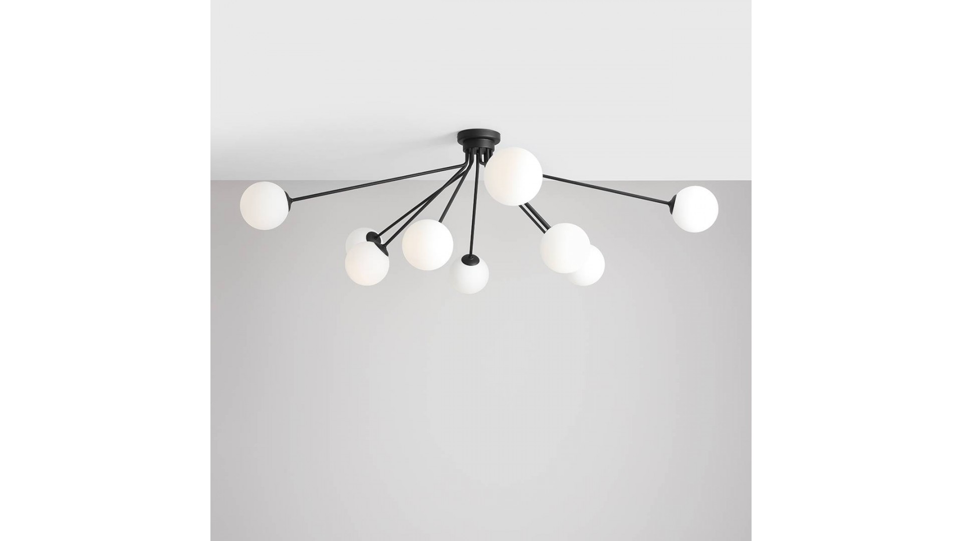 PLAFON HOLM 10 BLACK ALDEX 1082PL_M1
