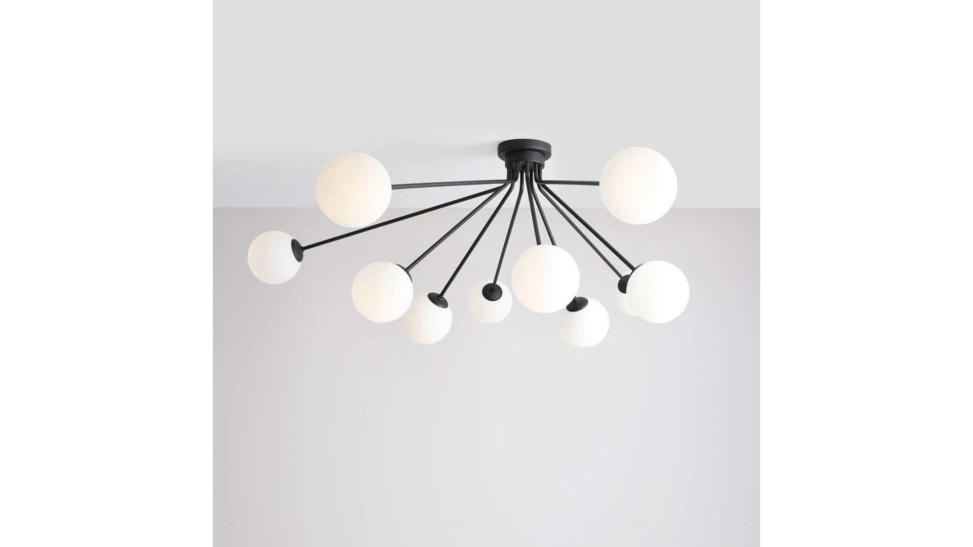 PLAFON HOLM 10 BLACK ALDEX 1082PL_M1