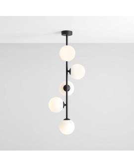 PLAFON LIBRA 5 BLACK ALDEX 1094PL_F1