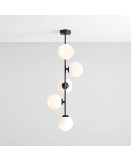 PLAFON LIBRA 5 BLACK ALDEX 1094PL_F1