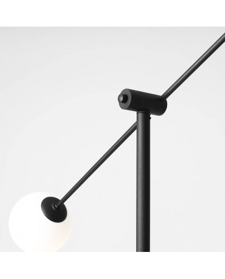 LAMPA STOJĄCA OHIO BLACK ALDEX 1081A1