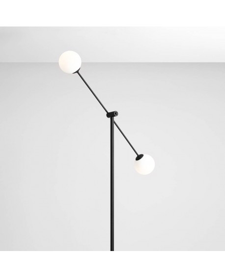 LAMPA STOJĄCA OHIO BLACK ALDEX 1081A1