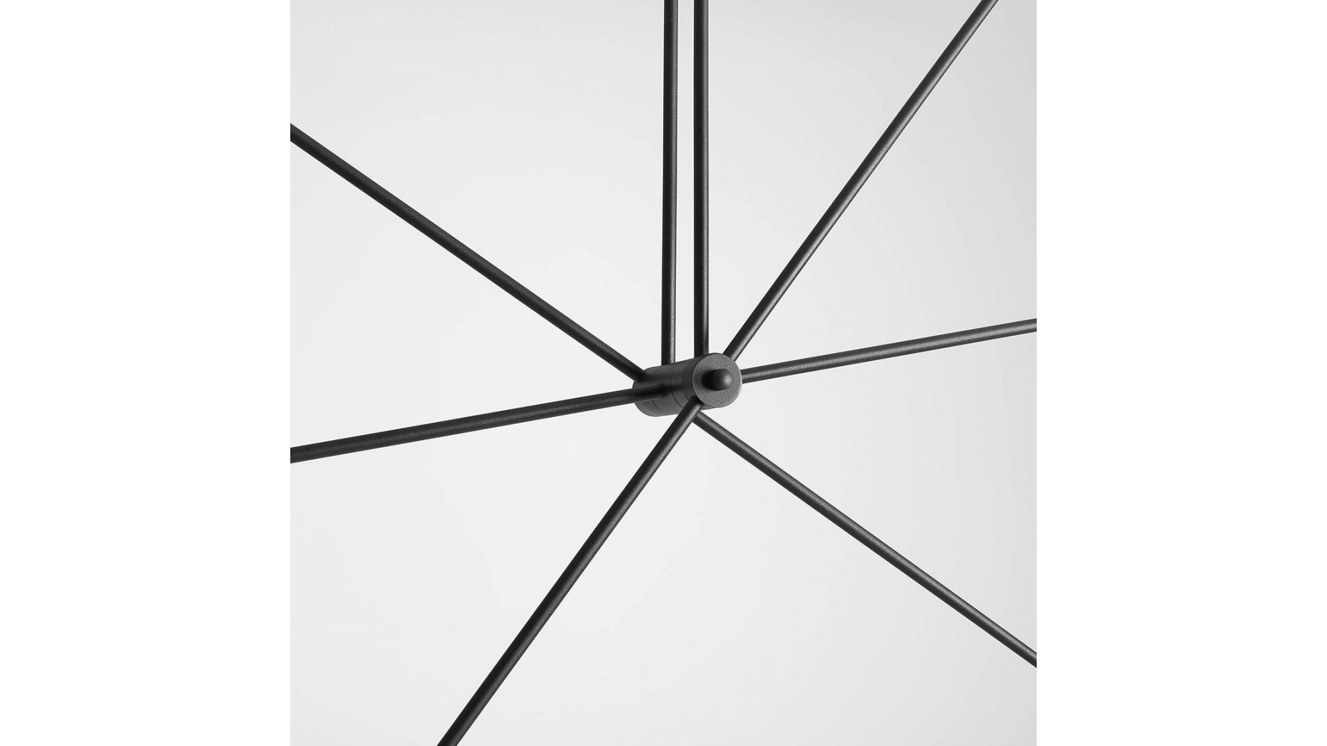 PLAFON OHIO 6 BLACK ALDEX 1081PL_K1