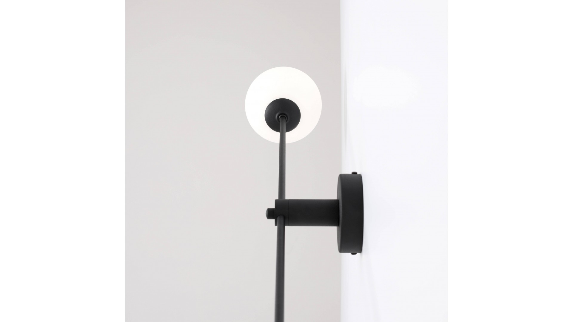 KINKIET OHIO 2 BLACK ALDEX 1081D1