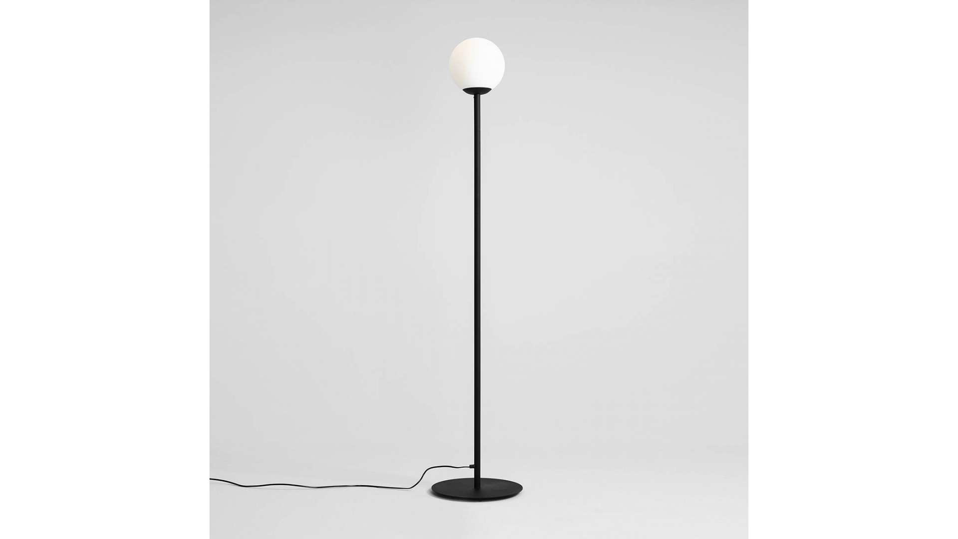 LAMPA STOJĄCA PINNE BLACK ALDEX 1080A1