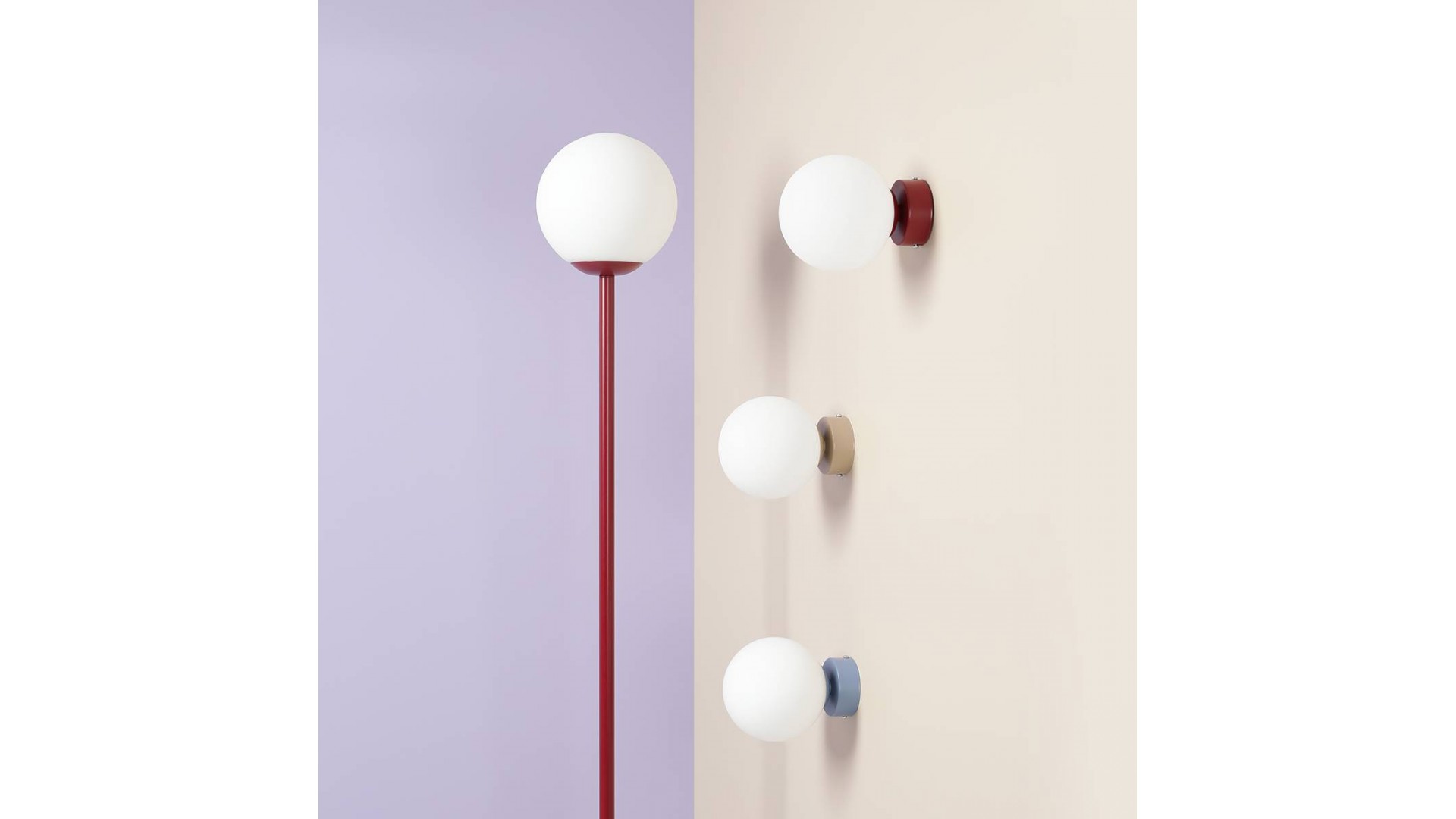LAMPA STOJĄCA PINNE RED WINE ALDEX 1080A15