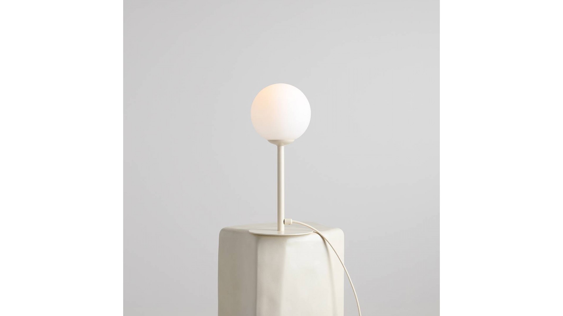 LAMPKA BIURKOWA PINNE CREAM ALDEX 1080B9