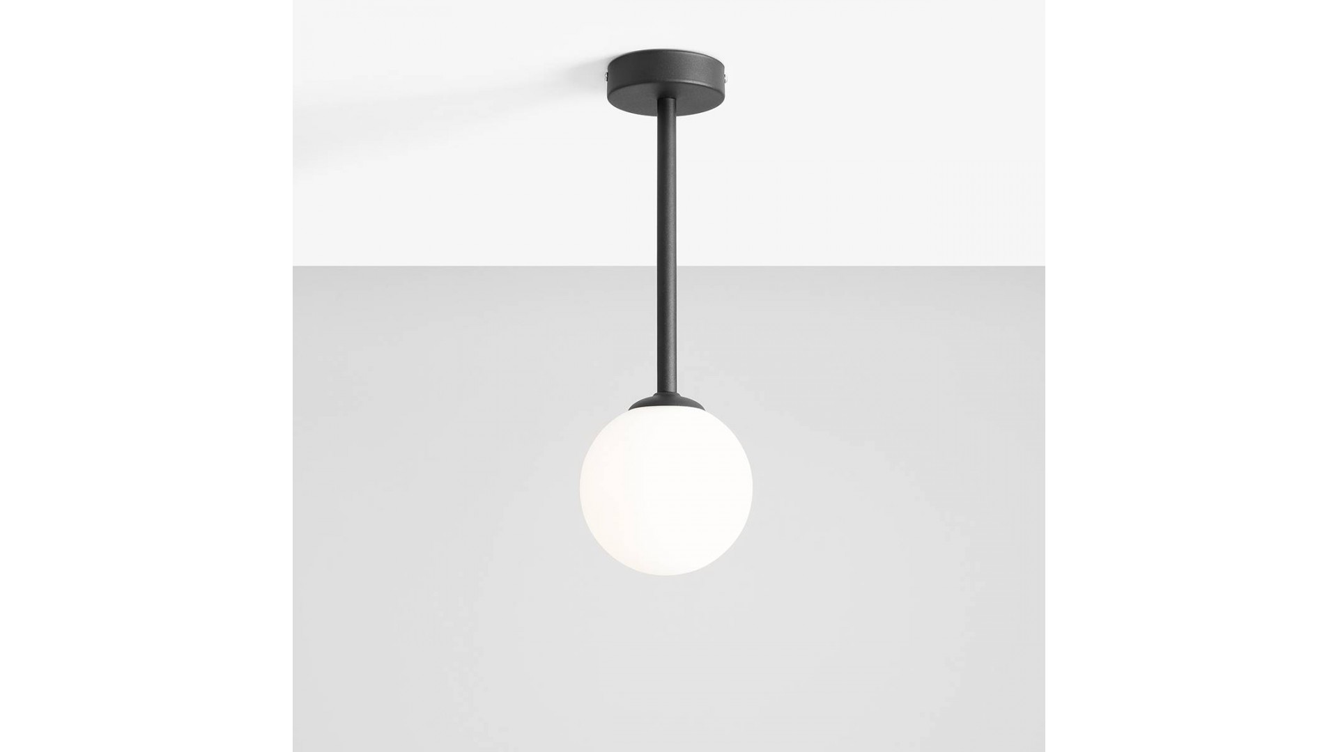 PLAFON PINNE SHORT BLACK ALDEX 1080PL_G1_S